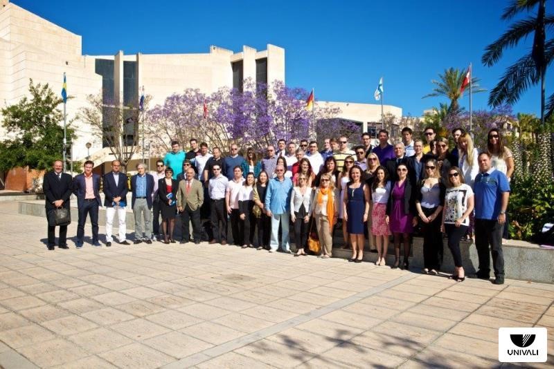 Registro da presenã dos reitores da Universidade