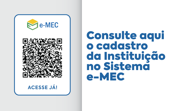 Consulte aqui o cadastro da Instituição no Sistema e-MEC