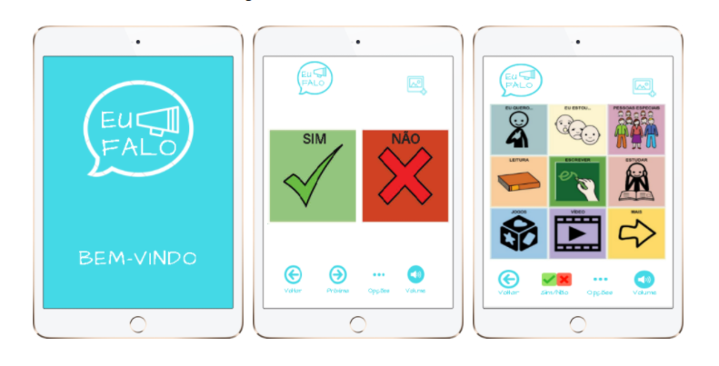 Estudantes criam aplicativo que facilita comunicação com crianças