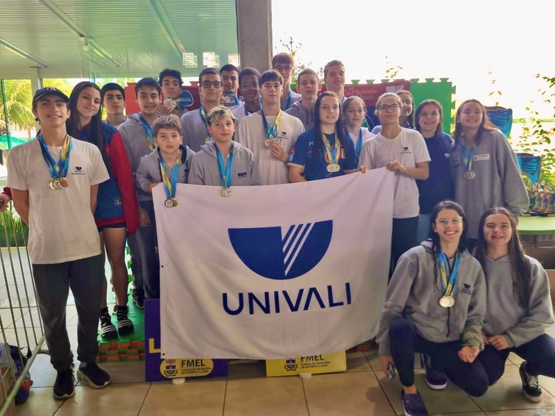 Abertura dos jogos escolares de Itajaí 